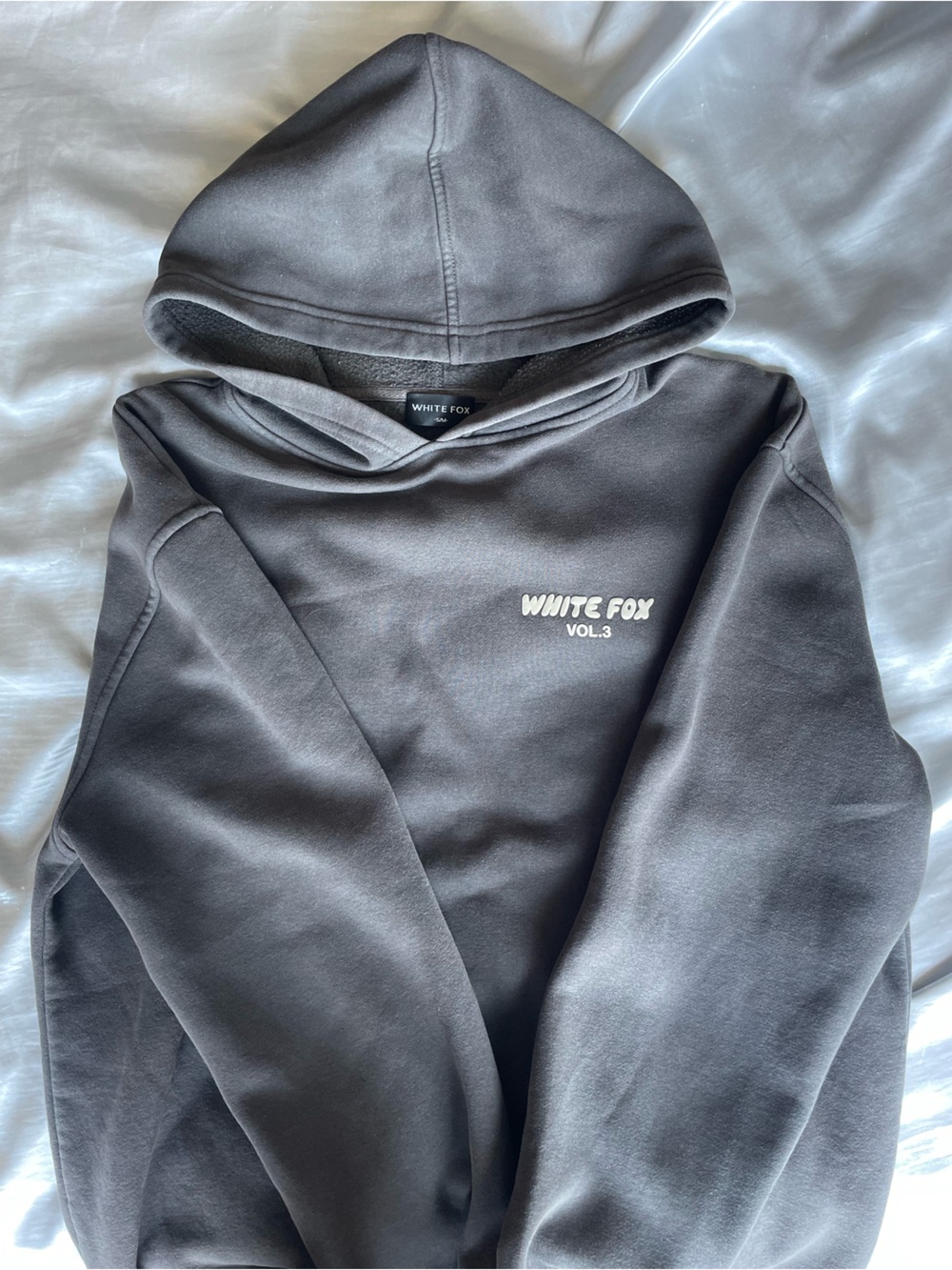 White Fox Boutique Charcoal Gray Hoodie